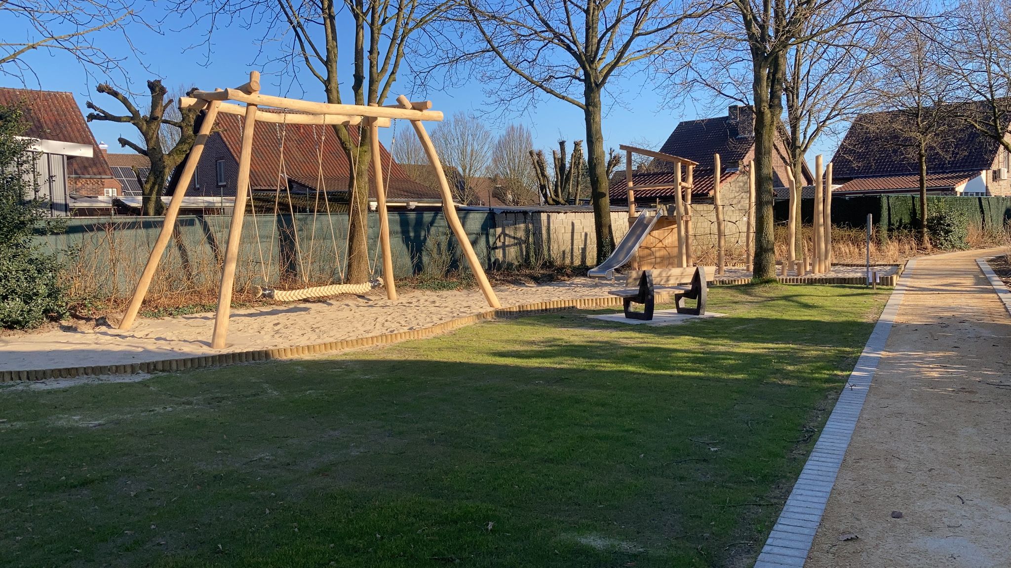 Speelpleinen en zones met intensief gebruik